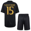 Original Trikotsatz Real Madrid Valverde 15 Ausweichtrikot 2023-24 Für Kinder